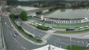 Archived webcam image showing Generali building in Linz on 12 Jun 2026 at 08:18