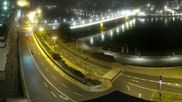Archiviertes Webcam Bild: Linz: Blick auf Donau und Nibelungenbrücke am 28.07.2026 um 00:15 Uhr