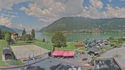 Archiviertes Webcam Bild: Panorama Ossiacher See am 12.07.2026 um 10:24 Uhr