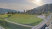 Archived webcam image showing Panoramic view lake Ossiacher See on 14 Jul 2026 at 08:20