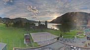 Archived webcam image showing Panoramic view lake Ossiacher See on 21 Sep 2026 at 18:38