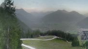 Archiviertes Webcam Bild: Wettersteinbahn Ehrwald: Bergstation 3er Sessellift am 28.08.2026 um 08:57 Uhr