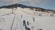 Archived webcam image showing Panorama valley station, skiresort Pillersee on 26 Feb 2026 at 12:54