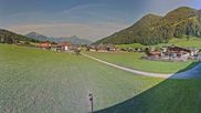 Archived webcam image showing Panorama valley station, skiresort Pillersee on 27 Jun 2026 at 08:34