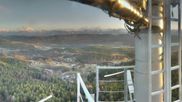 Archived webcam image showing Pyramidenkogel, observation tower on 4 Mar 2026 at 18:53