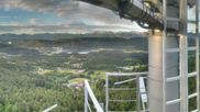 Archived webcam image showing Pyramidenkogel, observation tower on 12 Jun 2026 at 07:07