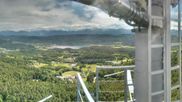 Archived webcam image showing Pyramidenkogel, observation tower on 12 Jun 2026 at 14:07