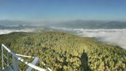 Archived webcam image showing Pyramidenkogel, observation tower on 1 Oct 2026 at 10:25