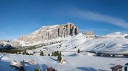 Archiviertes Webcam Bild: Val Gardena - Sasso Levante Talstation am 26 Feb 2026 um 16:10 Uhr