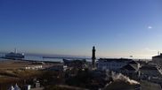 Archived webcam image showing Sea resort Warnemünde on 1 Apr 2026 at 08:35