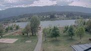Archived webcam image showing Camping site and bathing beach Schluga on 28 Apr 2026 at 14:03