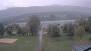 Archived webcam image showing Camping site and bathing beach Schluga on 17 Sep 2026 at 07:00