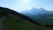 Archived webcam image showing Seiser Alm - panoramic view on 4 Aug 2026 at 00:12