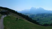 Archived webcam image showing Seiser Alm - panoramic view on 4 Aug 2026 at 02:12