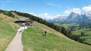 Archived webcam image showing Seiser Alm - panoramic view on 26 Aug 2026 at 14:54
