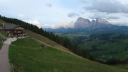 Archived webcam image showing Seiser Alm - panoramic view on 26 Aug 2026 at 18:54