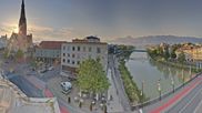 Archiviertes Webcam Bild: Panoramablick Villach am 28.05.2026 um 06:20 Uhr