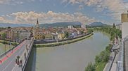 Archiviertes Webcam Bild: Panoramablick Villach am 28.05.2026 um 12:20 Uhr