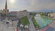 Archived webcam image showing Villach, Drautal valley on 14 Jul 2026 at 08:20