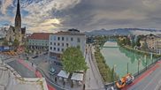 Archived webcam image showing Villach, Drautal valley on 21 Sep 2026 at 08:38