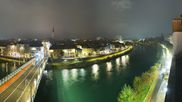 Archived webcam image showing Villach, Drautal valley on 12 Oct 2026 at 00:55