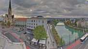 Archived webcam image showing Villach, Drautal valley on 12 Oct 2026 at 08:55