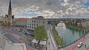 Archived webcam image showing Villach, Drautal valley on 12 Oct 2026 at 10:55