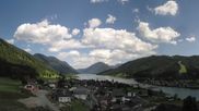 Archived webcam image showing Weißensee lake (Carinthia) on 12 Jul 2026 at 14:14