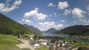 Archived webcam image showing Weißensee lake (Carinthia) on 12 Jul 2026 at 16:14
