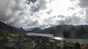 Archived webcam image showing Weißensee lake (Carinthia) on 12 Oct 2026 at 10:57
