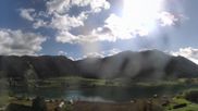 Archived webcam image showing Weißensee lake (Carinthia) on 12 Oct 2026 at 14:57
