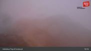 Archiviertes Webcam Bild: Innsbruck - Hafelekar am 10.10.2026 um 19:52 Uhr
