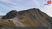 Archived webcam image showing Hafelekar - Innsbruck Nordkettenbahn on 15 Oct 2026 at 09:22