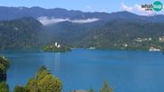 Archiviertes Webcam Bild: Bled: Blick auf See und Burg am 12.07.2026 um 08:23 Uhr