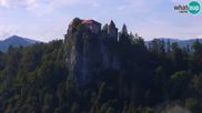 Archiviertes Webcam Bild: Bled: Blick auf See und Burg am 26.08.2026 um 16:22 Uhr