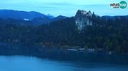 Archiviertes Webcam Bild: Bled: Blick auf See und Burg am 10.10.2026 um 07:37 Uhr