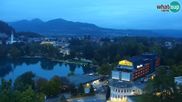 Archiviertes Webcam Bild: Bled: Blick auf See und Burg am 10.10.2026 um 18:44 Uhr