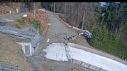Archived webcam image showing Willingen: Mühlenkopfschanze Take Off Area on Feb 26, 2026 at 12:53 PM