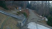Archived webcam image showing Willingen: Mühlenkopfschanze Take Off Area on Feb 26, 2026 at 4:53 PM
