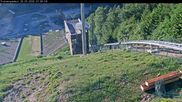 Archived webcam image showing Willingen: Mühlenkopfschanze Take Off Area on 28 May 2026 at 07:10
