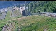 Archived webcam image showing Willingen: Mühlenkopfschanze Take Off Area on 24 Jun 2026 at 08:20