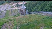 Archived webcam image showing Willingen: Mühlenkopfschanze Take Off Area on 24 Jun 2026 at 20:20