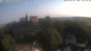 Archived webcam image showing Frauenstein in the Erz Mountains on 7 Aug 2026 at 08:08