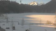 Archived webcam image showing View Freibergsee near Oberstdorf on 26 Feb 2026 at 08:54