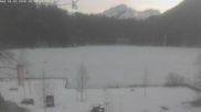 Archived webcam image showing View Freibergsee near Oberstdorf on 26 Feb 2026 at 16:54