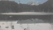 Archived webcam image showing View Freibergsee near Oberstdorf on 3 Apr 2026 at 12:11
