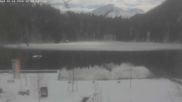 Archived webcam image showing View Freibergsee near Oberstdorf on 3 Apr 2026 at 14:11