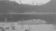 Archived webcam image showing View Freibergsee near Oberstdorf on 5 Apr 2026 at 06:12