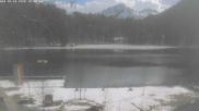 Archived webcam image showing View Freibergsee near Oberstdorf on 5 Apr 2026 at 16:12