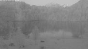 Archived webcam image showing View Freibergsee near Oberstdorf on 28 May 2026 at 04:28
